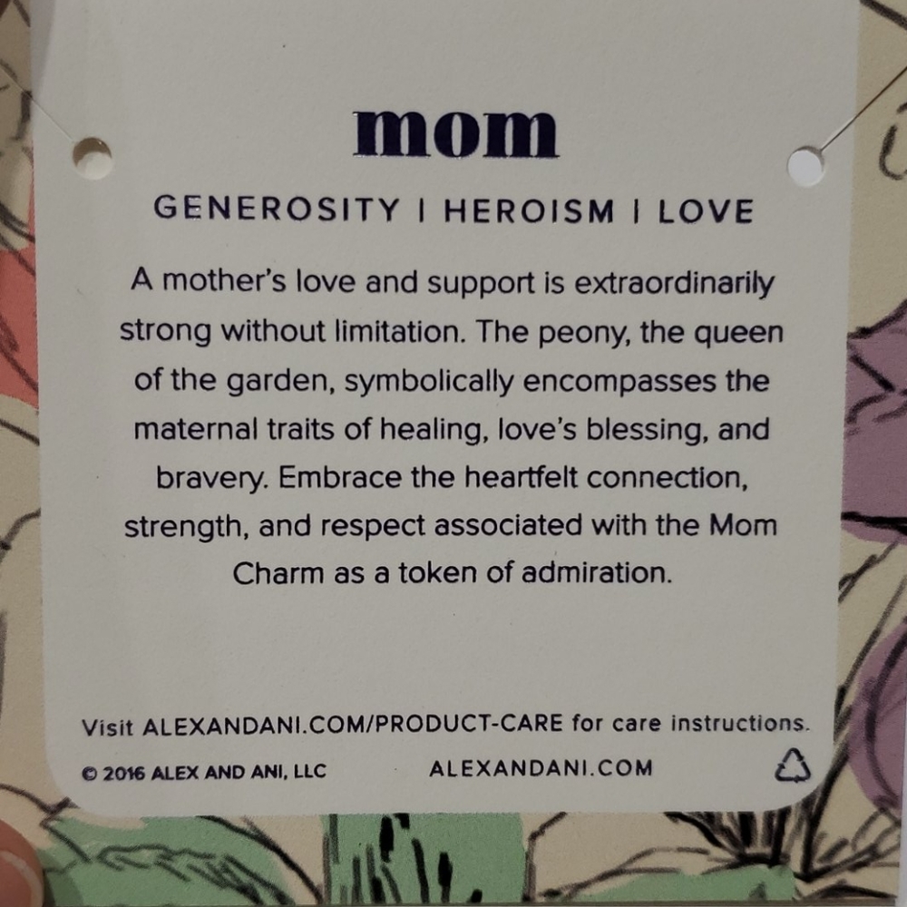 Alex and Ani Mom Because I Love You bracelet - Picture 6 of 6